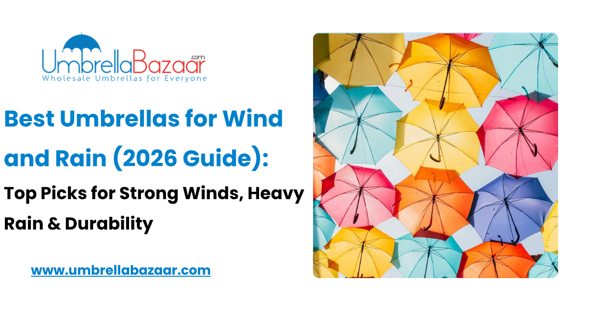 Best Umbrellas For Wind And Rain