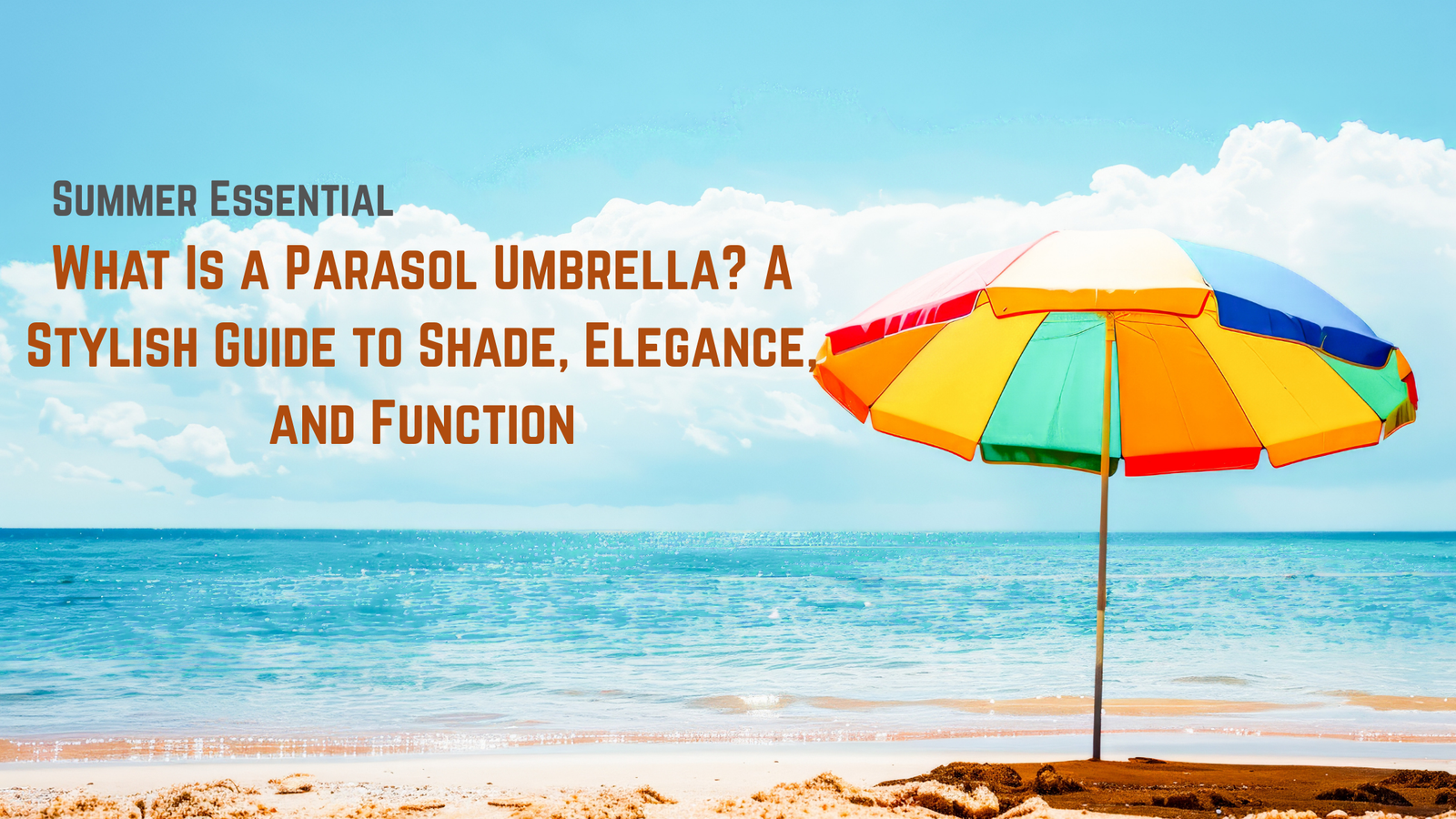 what is a parasol umbrella