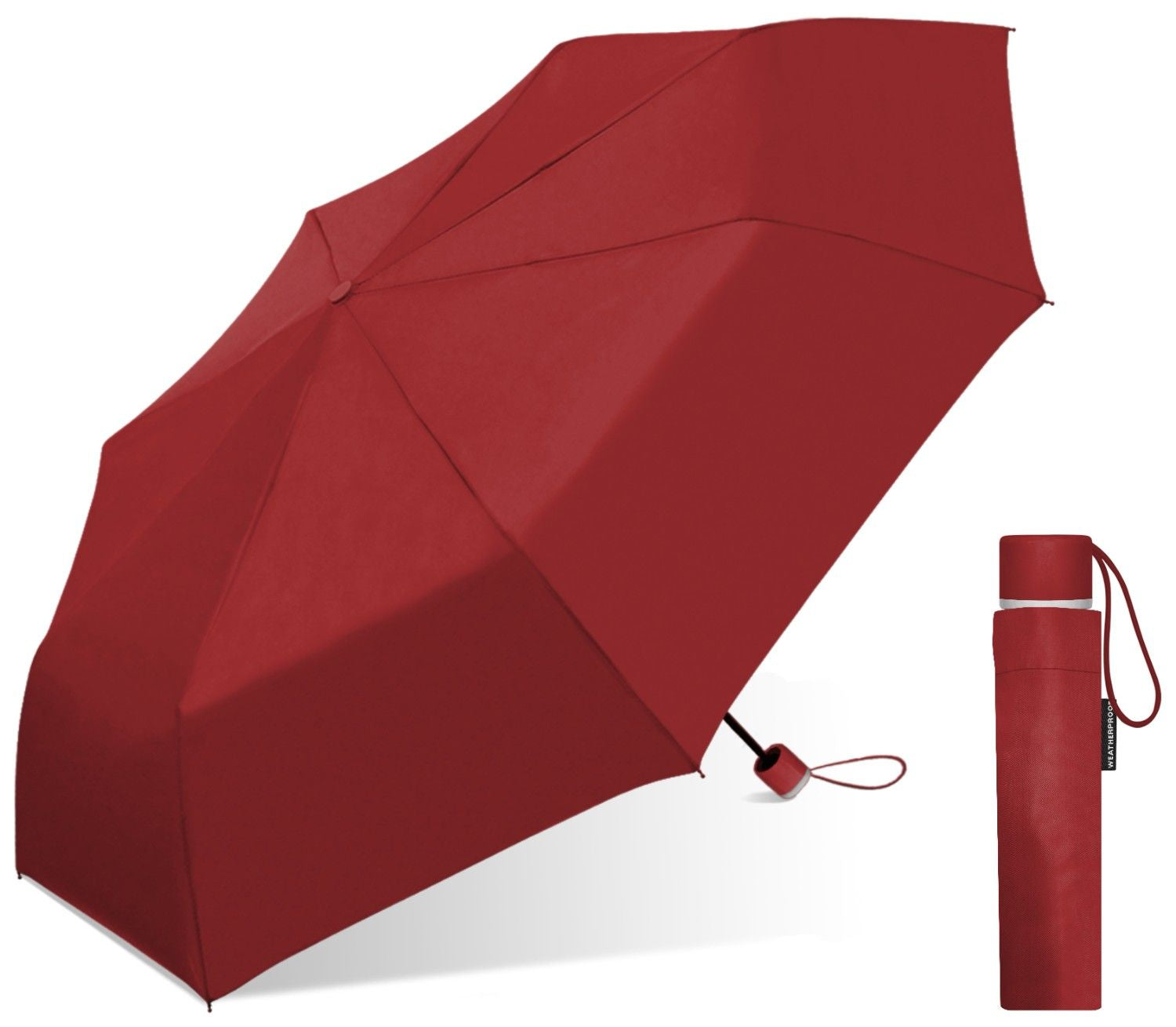 Weatherproof Manual Open Mini Vibrant Assorted Umbrella