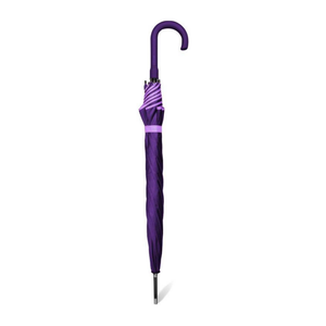 Wholesale Fashion Colors Hook Handle Stick Assorted Umbrella