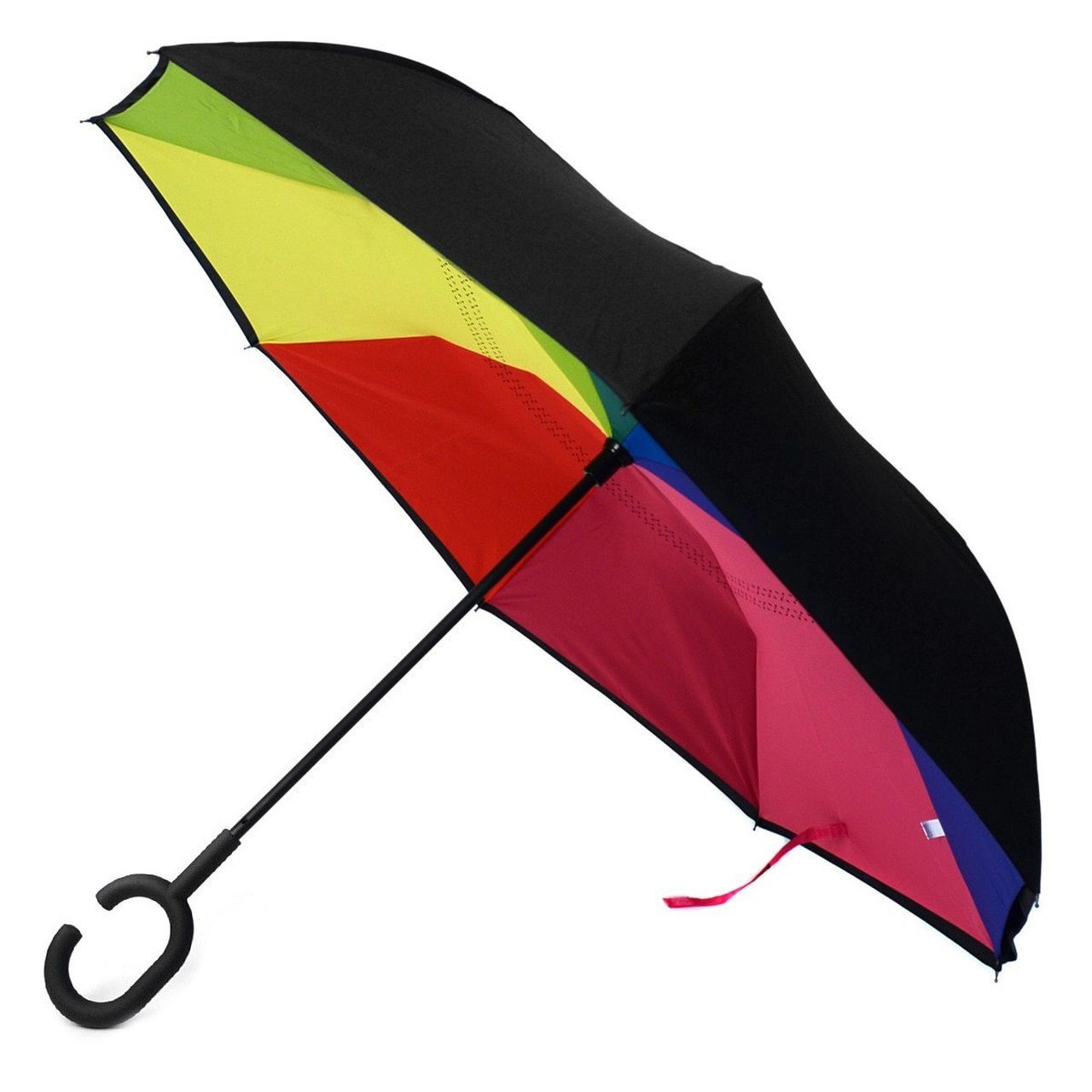 Wholesale Rainbow Double Layer Inverted Umbrella