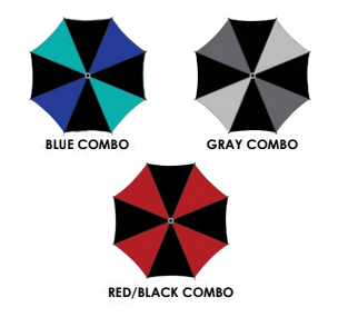 Wholesale Two Person Auto Folding Assorted Umbrella