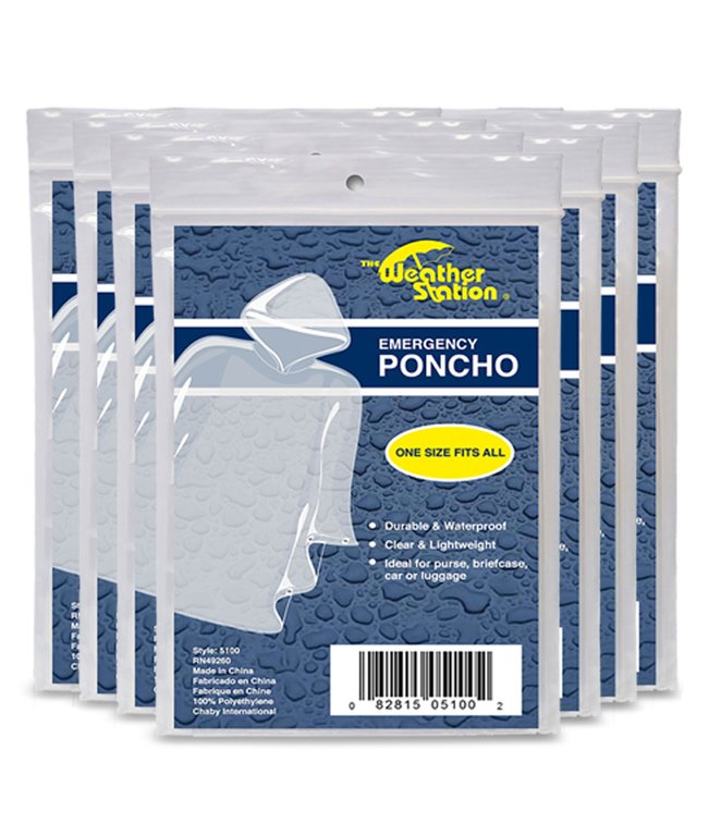 Wholesale Emergency Clear Ponchos