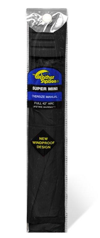 Wholesale Manual Super Mini Black Folding Umbrella
