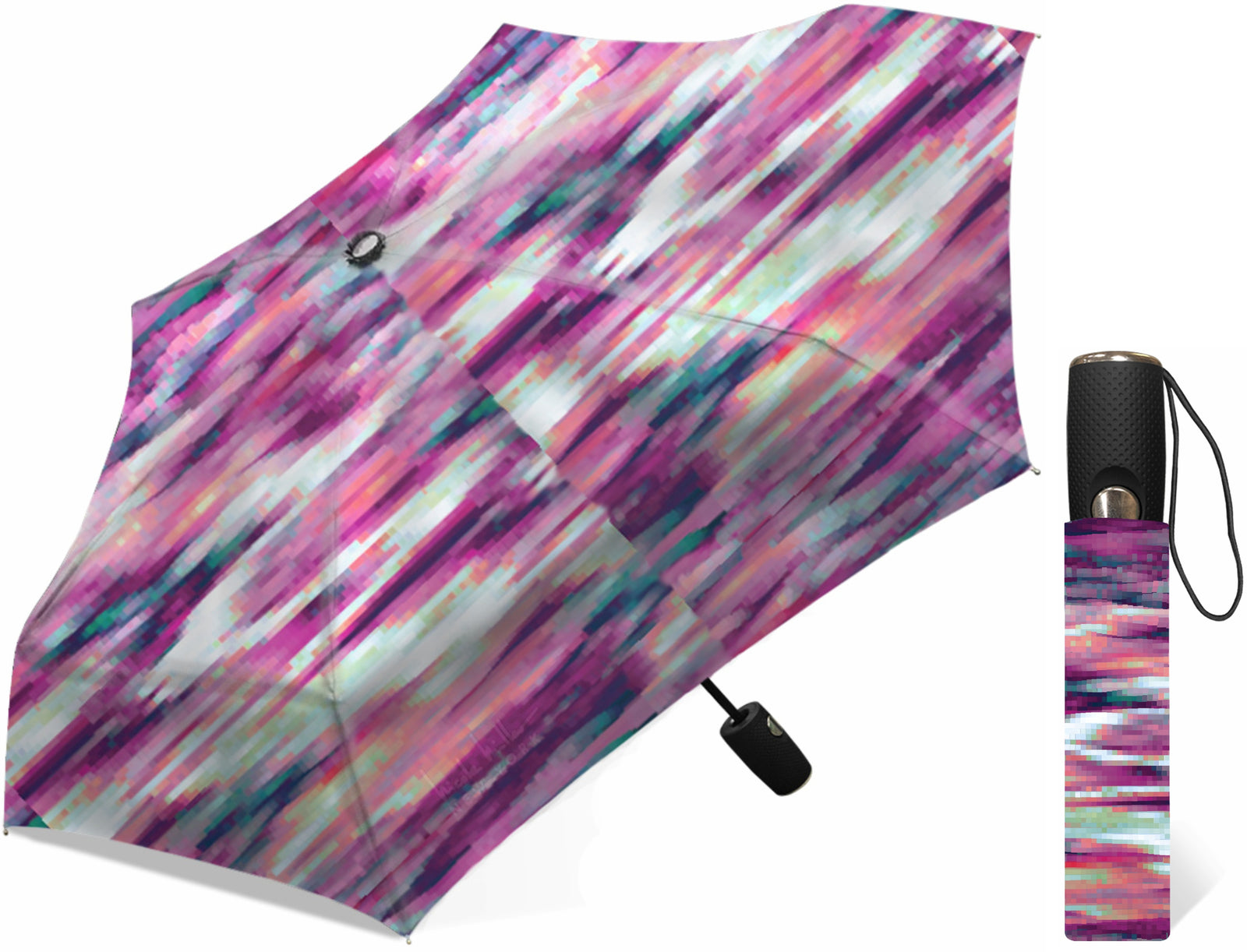 Wholesale Nicole Miller Automatic Super Mini Printed Assorted Umbrella