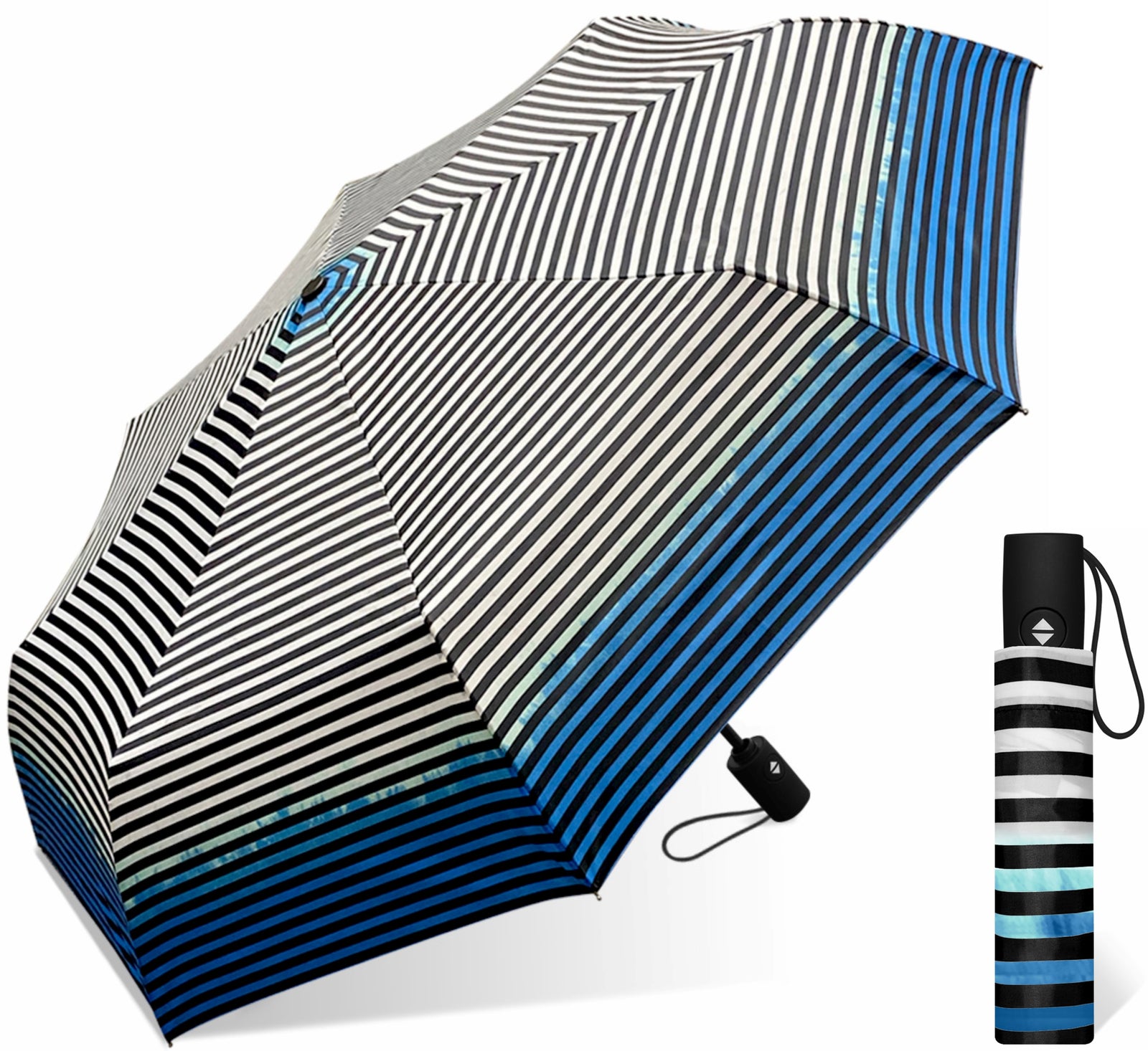 Wholesale Nicole Miller Two Person Automatic Printed Assorted Umbrella