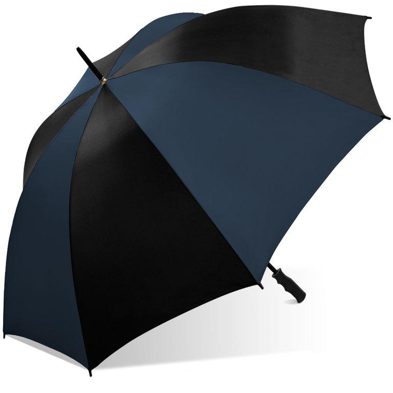 Wholesale Manual Open Windproof Steel Frame Golf Assorted Umbrella
