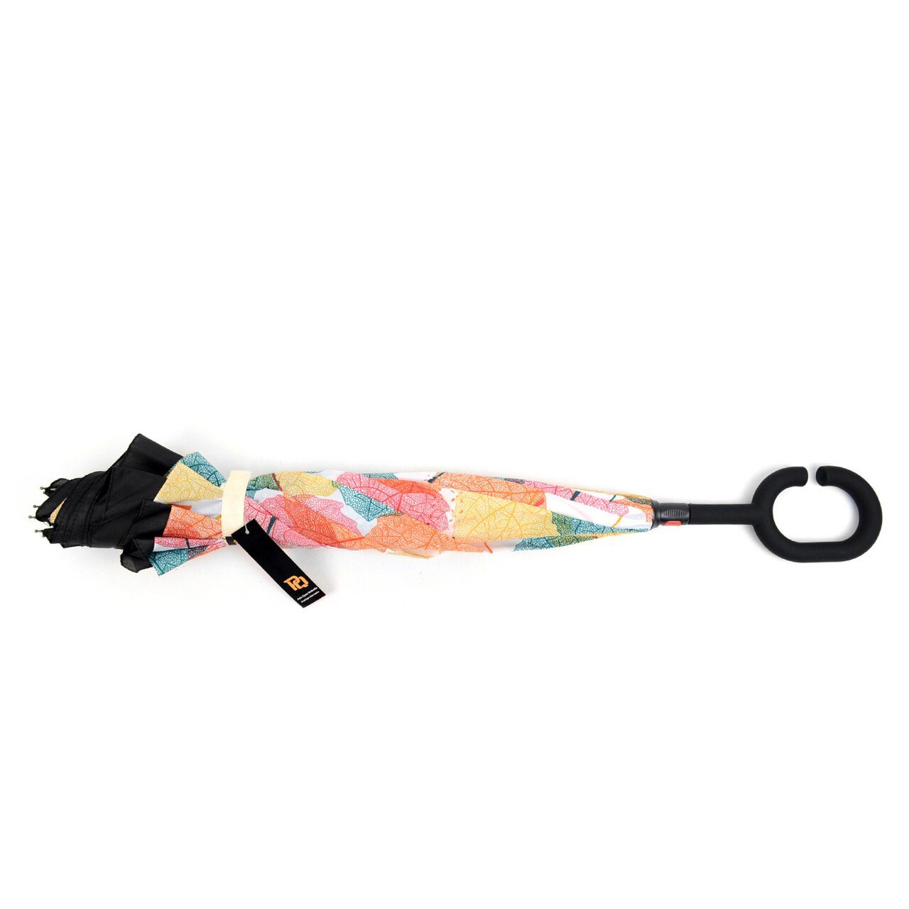 Wholesale Autumn Leaves Double Layer Inverted Umbrella