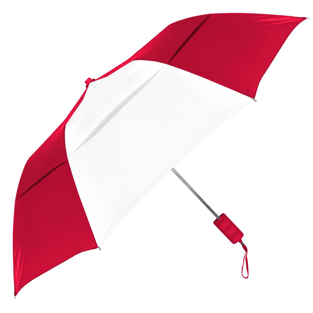 Wholesale Auto-Open Vented Windproof Folding Umbrella