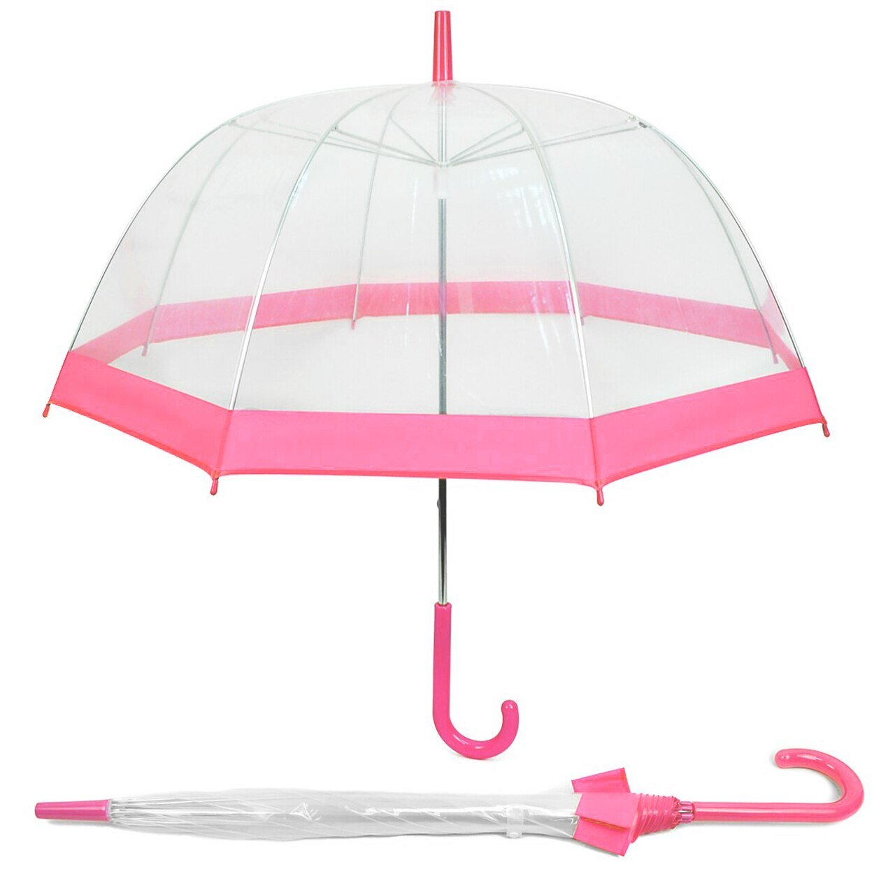 Wholesale Colored Trim Bubble Umbrella